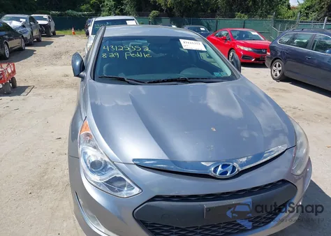 2014 Hyundai Sonata Hybrid из США, поврежденный, VIN KMHEC4A45EA118080